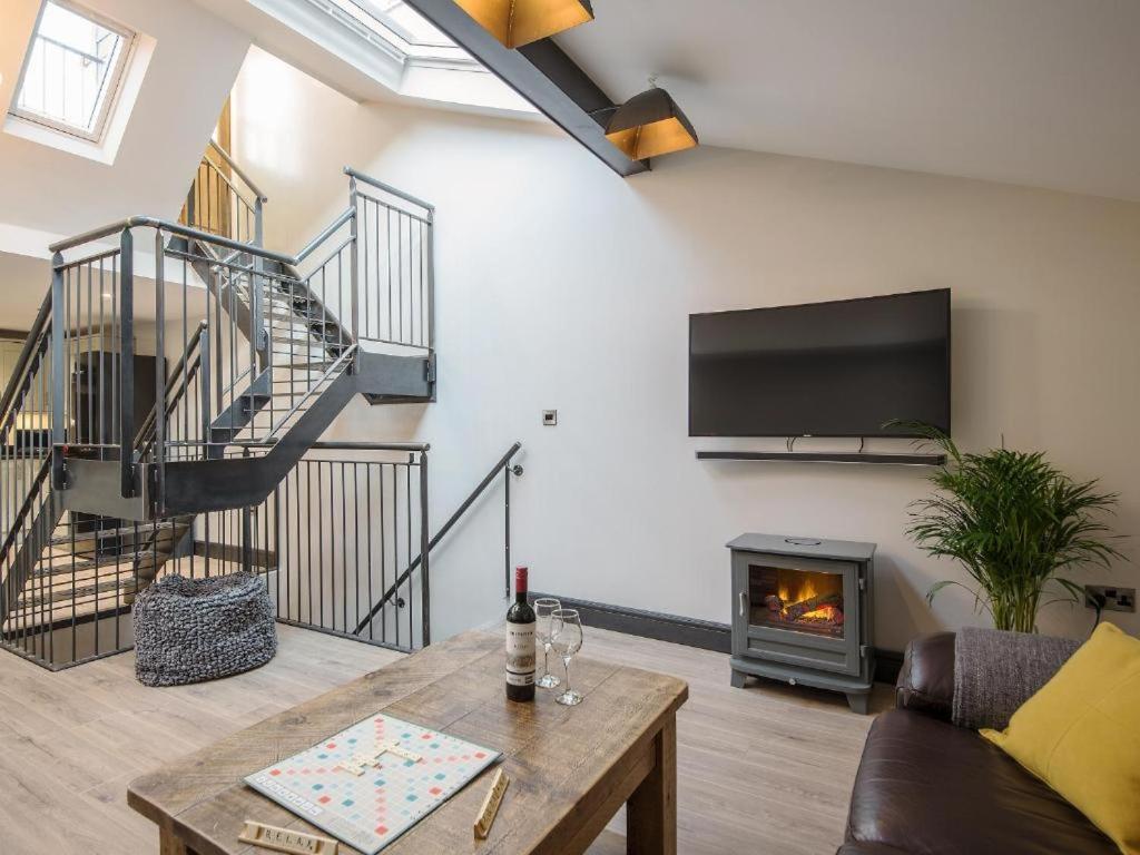 89A Church Street - Luxury One Bed Apartment With Roof Terrace 惠特比 外观 照片